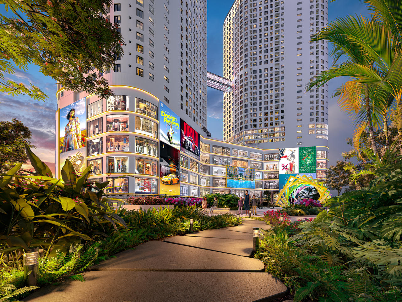 Tiện ích nội khu đầy đủ với tiêu chí "All in one" của dự án Bcons Center City được nhiều nhà đầu tư lẫn người mua ở thực đánh giá cao