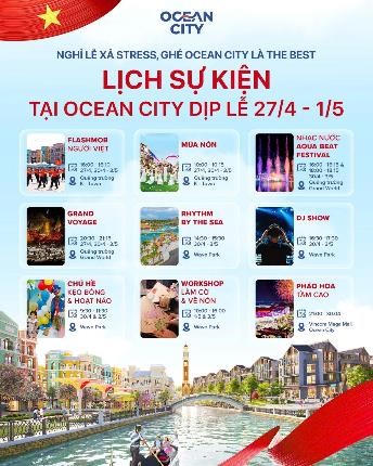 Lịch trình sự kiện dày đặc và đa dạng tại Ocean City trong kỳ nghỉ lễ kéo dài