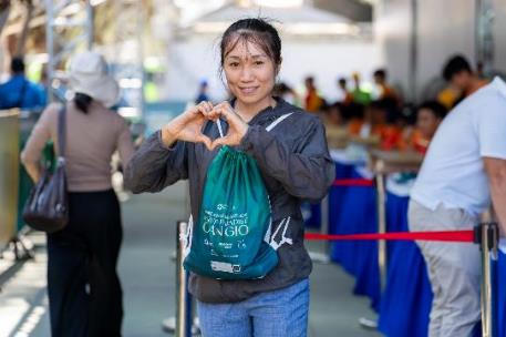 Runner cự ly 42 km Lê Thu Hà mong muốn sở hữu một ngôi nhà tại Cần Giờ