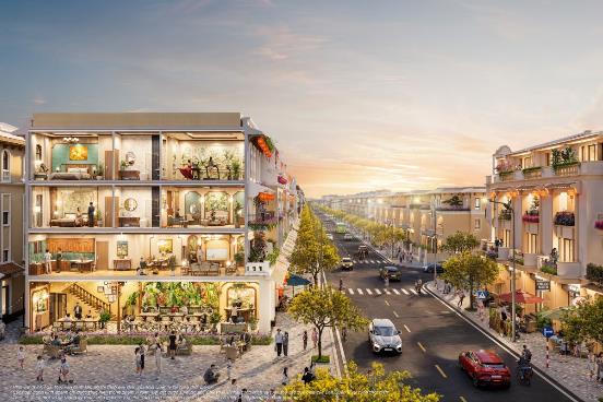Nhà phố Boulevard Prime trên trục Tương Lai được ví như “gà đẻ trứng vàng”