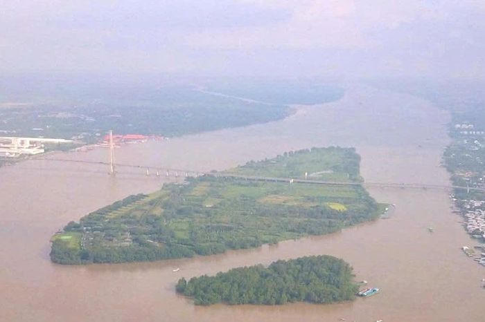 Cần Thơ đấu giá cồn nổi 17 ha ở ngã ba sông Cần Thơ - sông Hậu