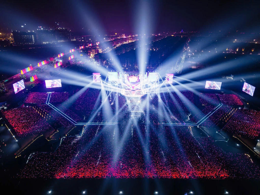 Cư dân Vịnh Xanh được hoà mình vào các concert quy mô hàng trăm ngàn người ngay ở nơi mình sống