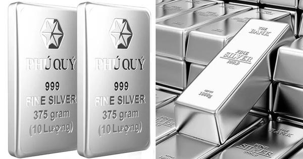 Giá bạc hôm nay 6/5: Tăng "dựng đứng" thêm hàng triệu đồng/kg, lập đỉnh cao nhất trong nhiều năm qua