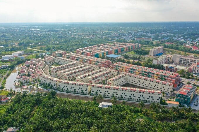 Khu dân cư Phước Thọ nhìn từ trên cao.