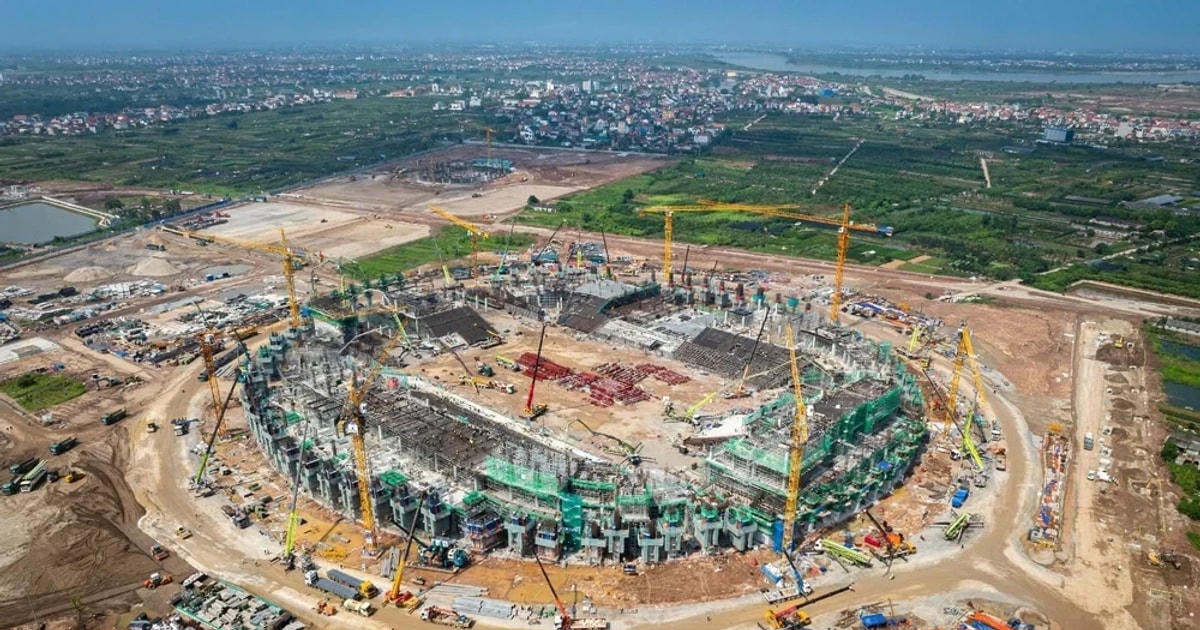 Sân vận động PVF Hưng Yên: Vinhomes thi công, sức chứa 60.000 chỗ