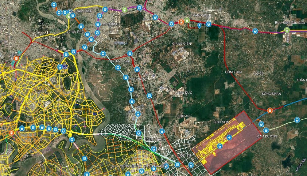 Thu hồi hơn 16ha đất ở Đồng Nai để làm metro, kéo dài tuyến Bến Thành - Suối Tiên đến sân bay Long Thành trị giá 65.500 tỷ