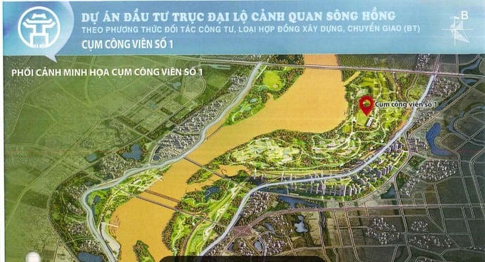 Đề xuất xây đập dâng, phát triển đại đô thị hai bên sông Hồng.