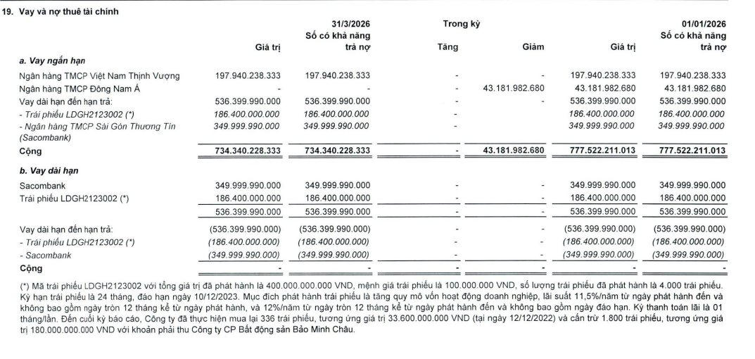 LDG “lâm nguy”, sức khoẻ tài chính đáng báo động, hơn 1.500 tỷ bị phong tỏa