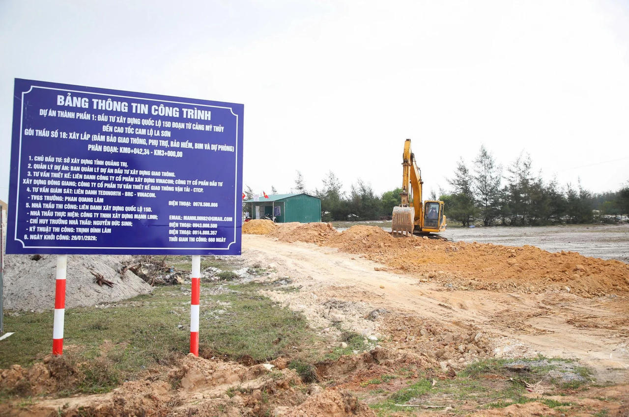 Quốc lộ 15D: 3 xã gấp rút GPMB, mục tiêu bàn giao trước 5/5/2026