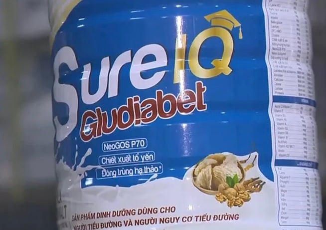 Một sản phẩm sữa giả do Rance Pharma sản xuất.
