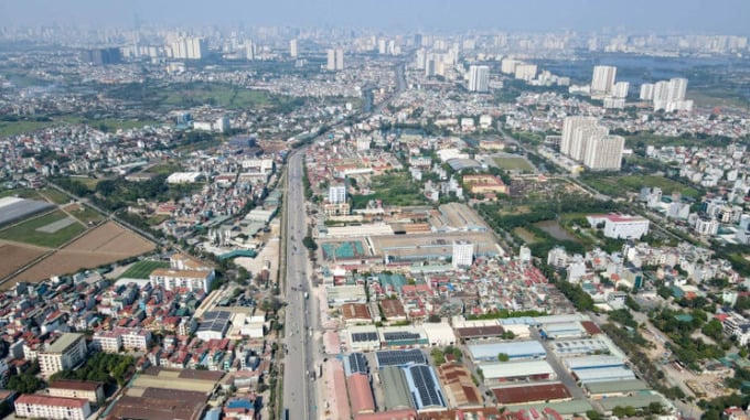 Đề xuất mở rộng QL1A quy mô 16 làn xe, Hà Nội dự kiến đối ứng hơn 1.140 ha đất.