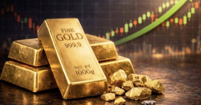 Giá vàng giao ngay lên 4.750 USD/ounce, bạc tăng mạnh