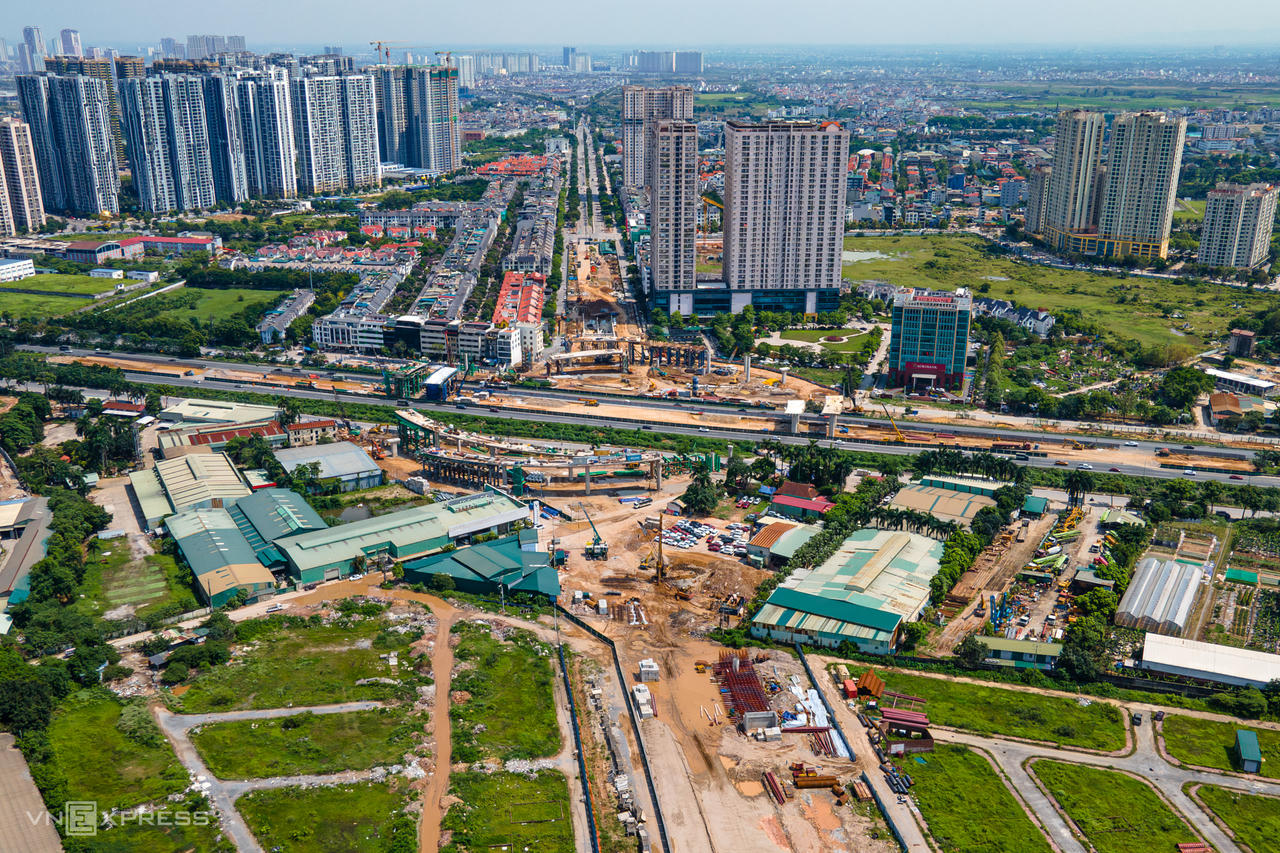 Toàn cảnh chuỗi đô thị hiện đại dọc vành đai 3,5 Hà Nội sắp hoàn thành