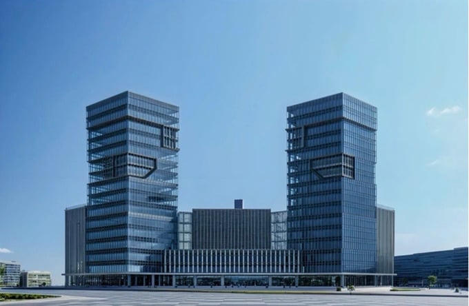 Phối cảnh Trường đại học Công nghệ Nam Bình Dương