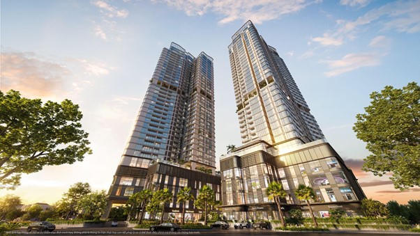 Tòa tháp đôi chung cư cao cấp Vlasta Premier - Phú Thuận.