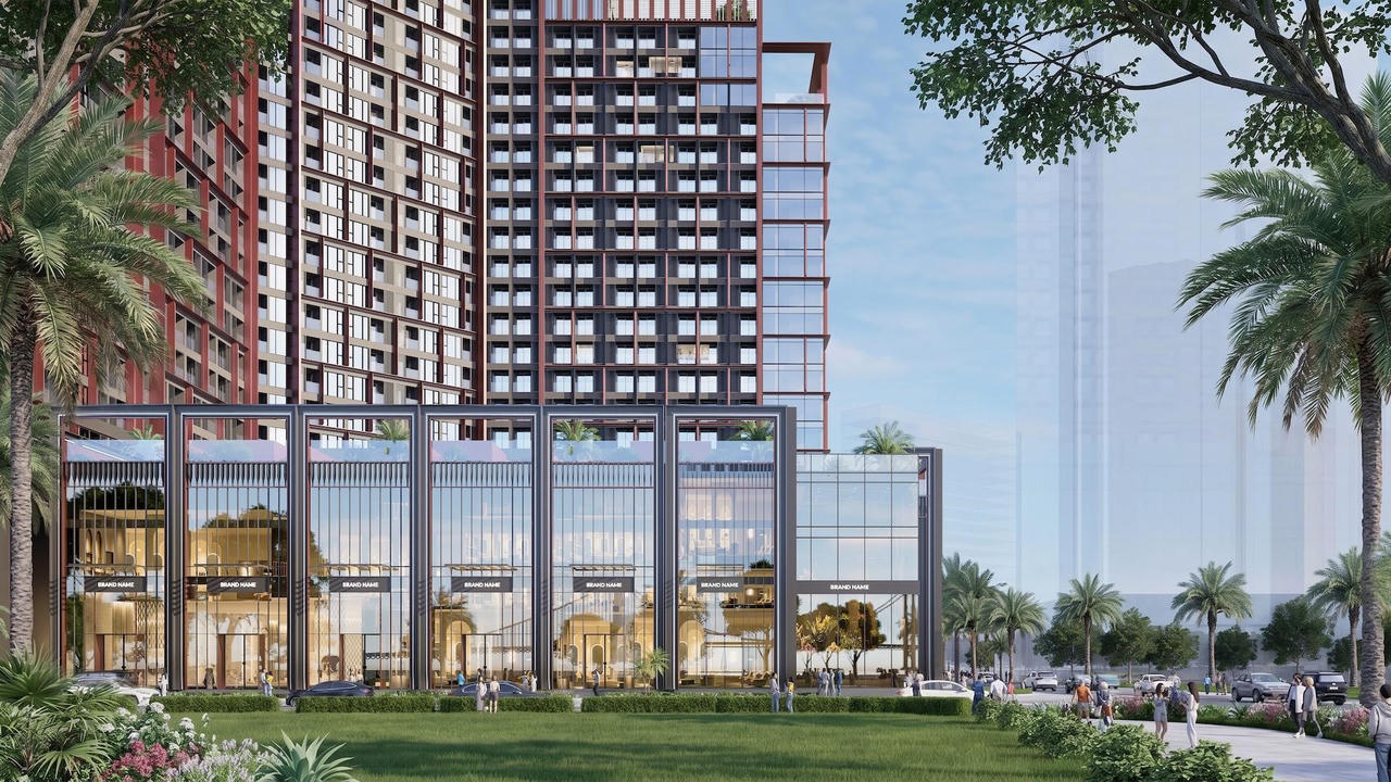Hệ thống shophouse khối đế sầm uất kết hợp cùng chuỗi tiện ích wellness tạo nên không gian "workcation" hoàn hảo cho khách ngoại. Ảnh: Sun Property.
