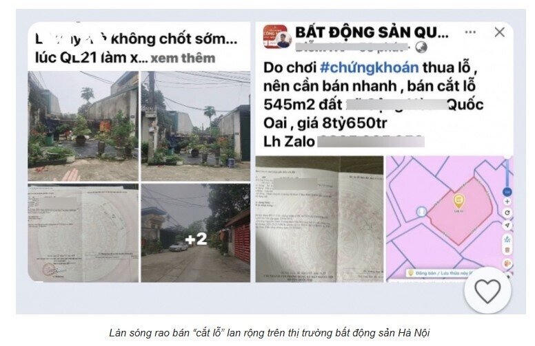 Rao bán “cắt lỗ” lan rộng, bất động sản Hà Nội vẫn "ế"