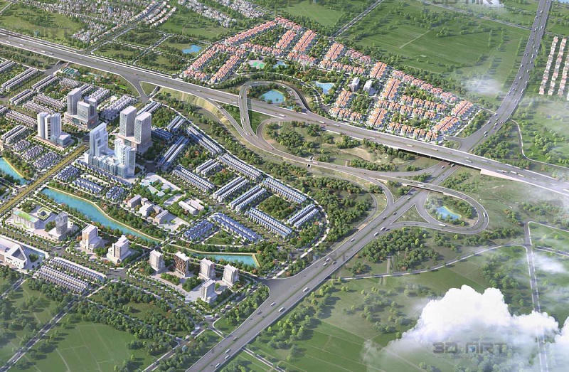 Khởi công nút giao kết nối KĐT Kim Đô City hơn 460ha tại Bắc Ninh