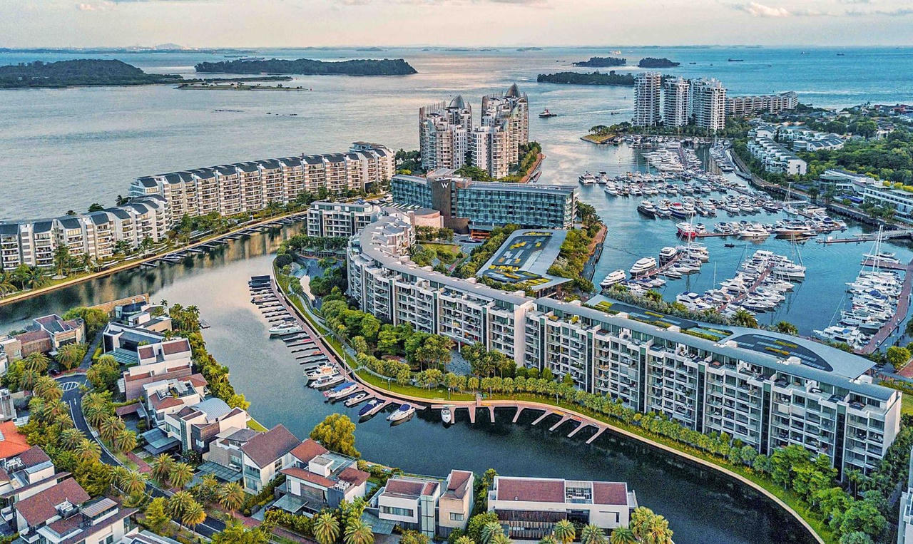 Sentosa Cove (Singapore) - thiên đường của giới triệu phú với những dinh thự ven biển siêu sang