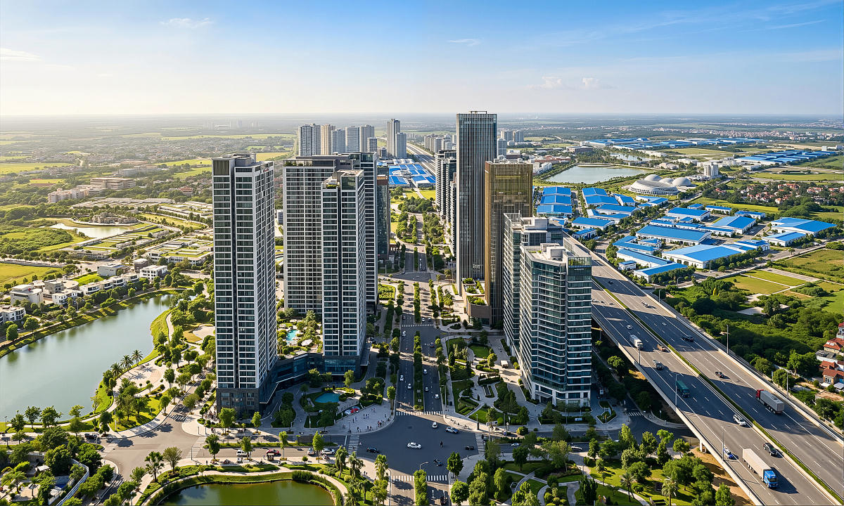 Hà Nội đẩy nhanh 2 khu đô thị đa mục tiêu 1.400 ha tại Mê Linh, Đông Anh