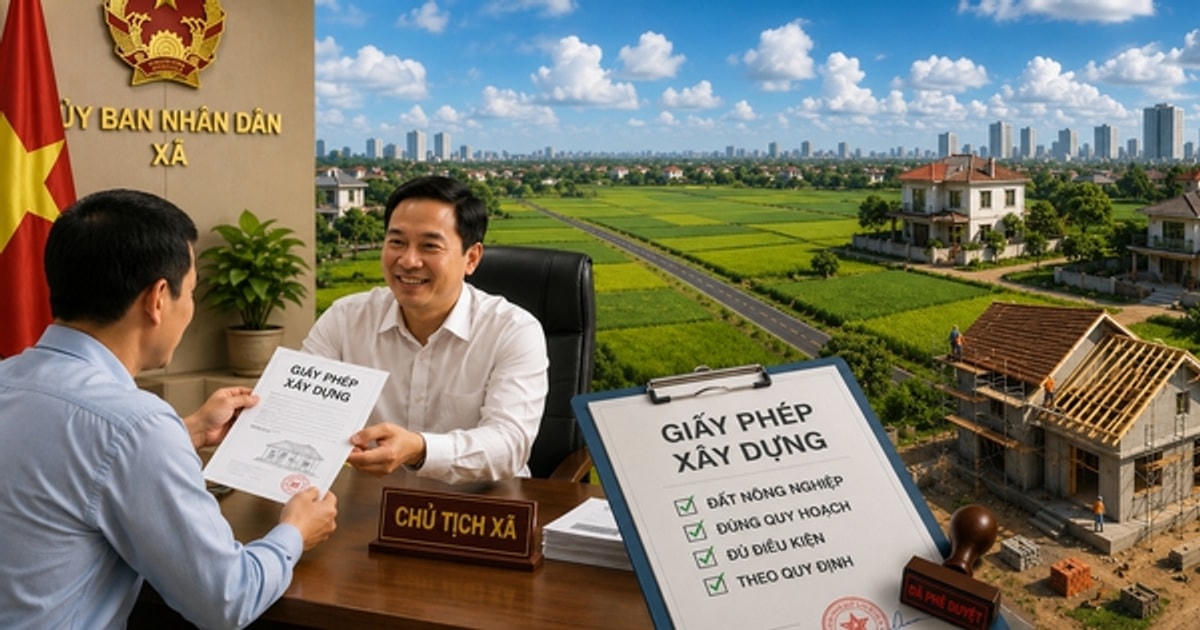 Hà Nội: Chủ tịch xã được cấp phép xây dựng trên đất nông nghiệp từ 18/5