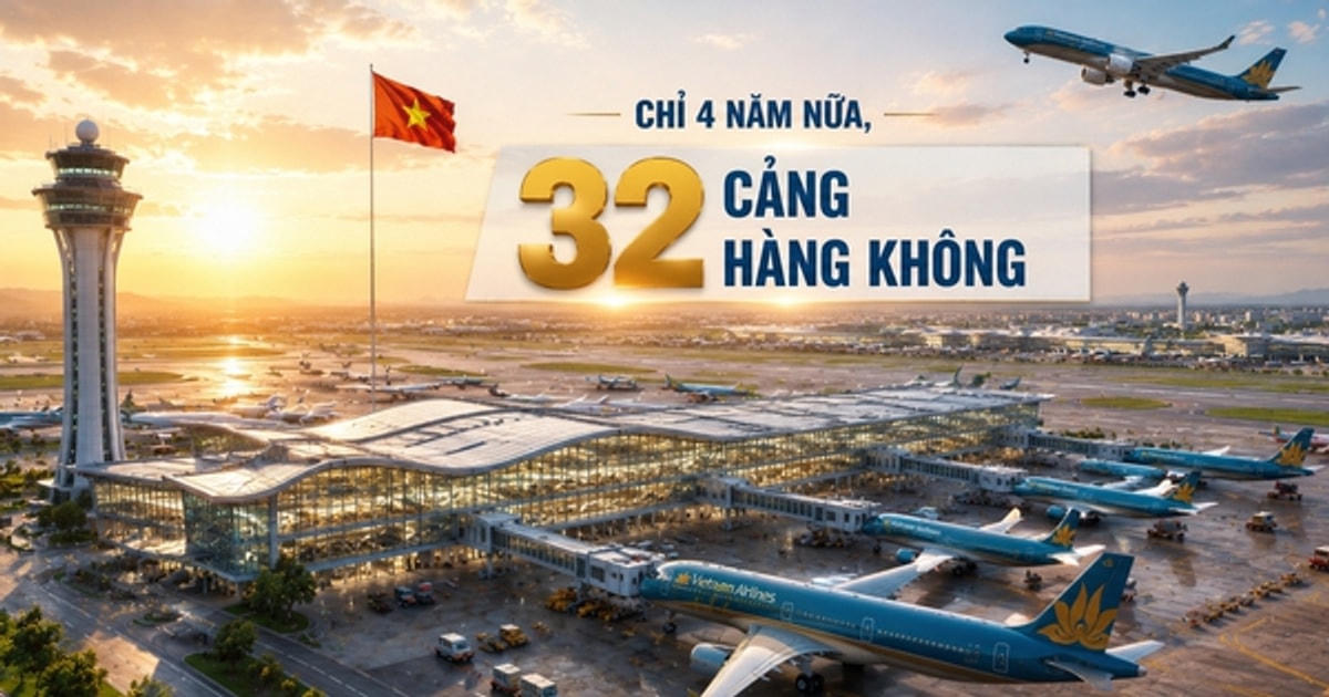 Việt Nam sẽ có 32 cảng hàng không vào năm 2030