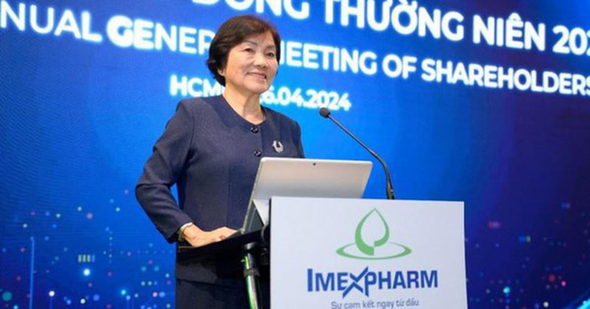 Lãnh đạo Imexpharm (IMP) đồng loạt "buông tay" cổ phiếu