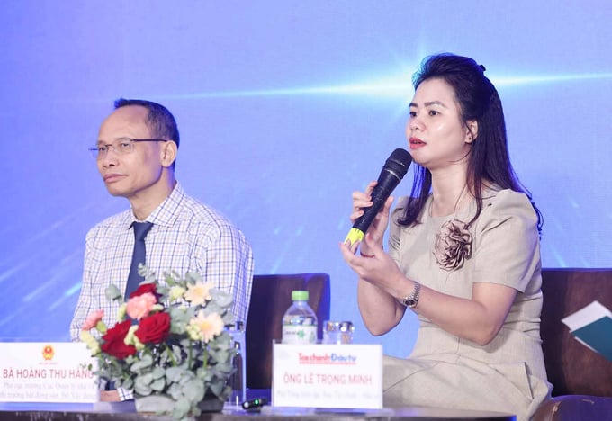Bà Hoàng Thu Hằng, Phó cục trưởng Cục Quản lý nhà và thị trường bất động sản, Bộ Xây dựng. Ảnh: BTC