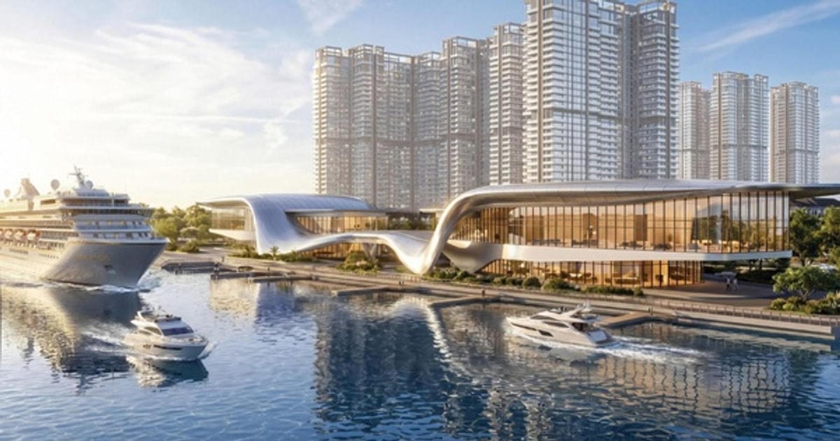Bến du thuyền cao cấp đầu tiên trên sông Hồng sắp hình thành ở Văn Giang