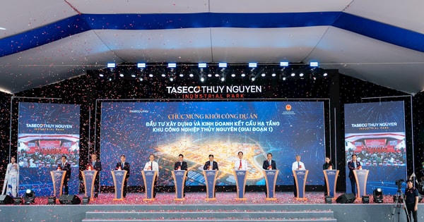 Khởi công KCN Thủy Nguyên Hải Phòng gần 250 ha, vốn 4.000 tỷ