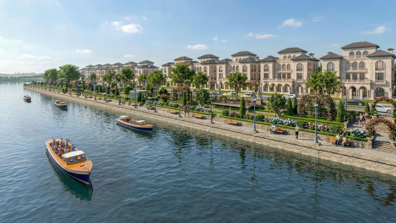 Choáng ngợp dự án siêu dinh thự dành riêng cho giới tài phiệt của Sunshine Group: diện tích lớn nhất lên tới 2.500m2, trải dài 11km ven sông ngay trên trục Tây Thăng Long