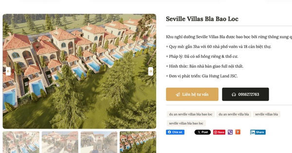 Seville Villas Bla Lâm Đồng: dự án bị phản ánh chưa có pháp lý