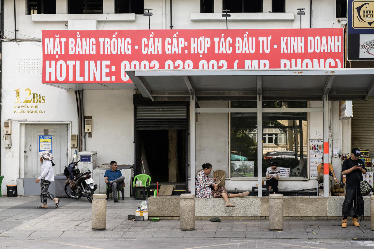 Mặt bằng cho thuê đất vàng trung tâm Sài Gòn ế khách