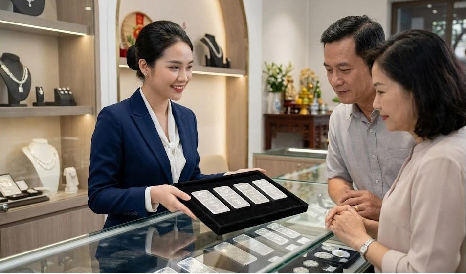 Giá bạc hôm nay 16/5: Bạc thế giới lao dốc, trong nước giảm sâu