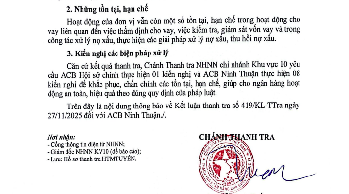 Băn khoăn về chất lượng tài sản tại ACB: Nợ cần chú ý bất ngờ tăng hơn 101% chỉ trong một quý, điều gì đang diễn ra tại nhà băng này?