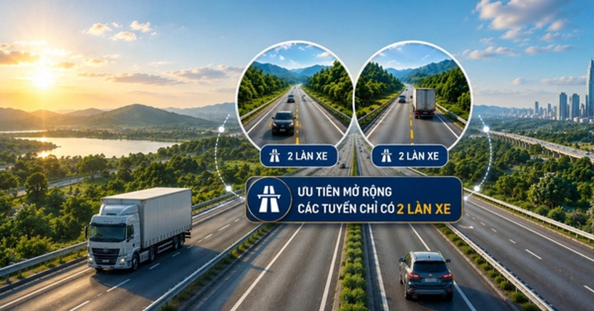 500.000 tỷ đồng để mở rộng cao tốc: Ưu tiên tuyến 2 làn xe