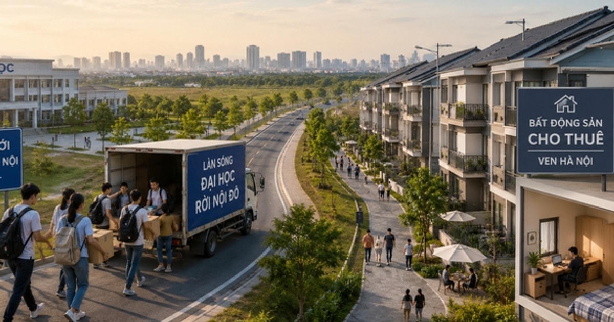 Bất động sản cho thuê ven Hà Nội: Đại học rời nội đô, đâu là điểm sáng?