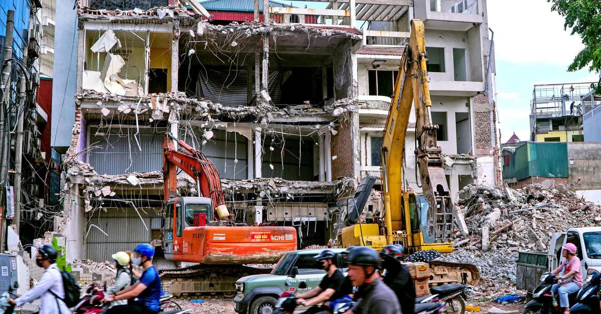 Tái thiết Thủ đô, đập nhà GPMB cho hơn 1.400 dự án, đâu đâu cũng mở đường