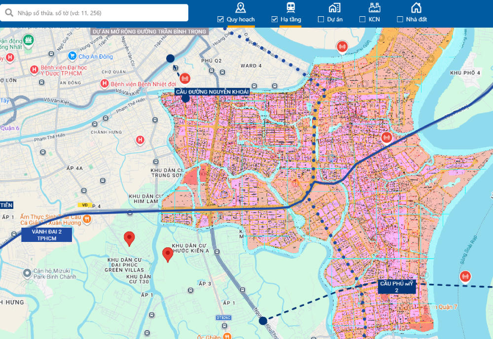 TP.HCM dự kiến làm đường trên cao 18km dọc Nguyễn Văn Linh