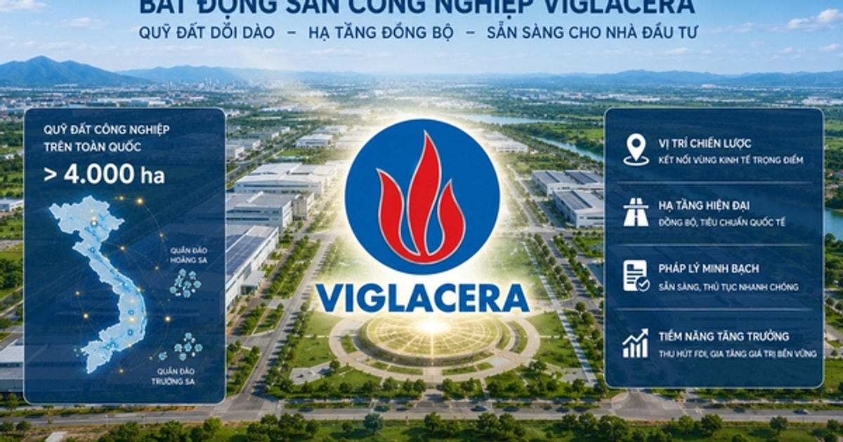 Viglacera (VGC) trong chu kỳ mới của BĐS công nghiệp: Cơ hội nào?