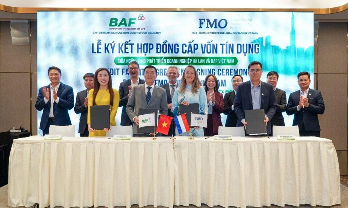 Nông nghiệp BaF Việt Nam chốt deal lịch sử: Ngân hàng Phát triển Hà Lan rót thẳng 50 triệu USD "tiền tươi"