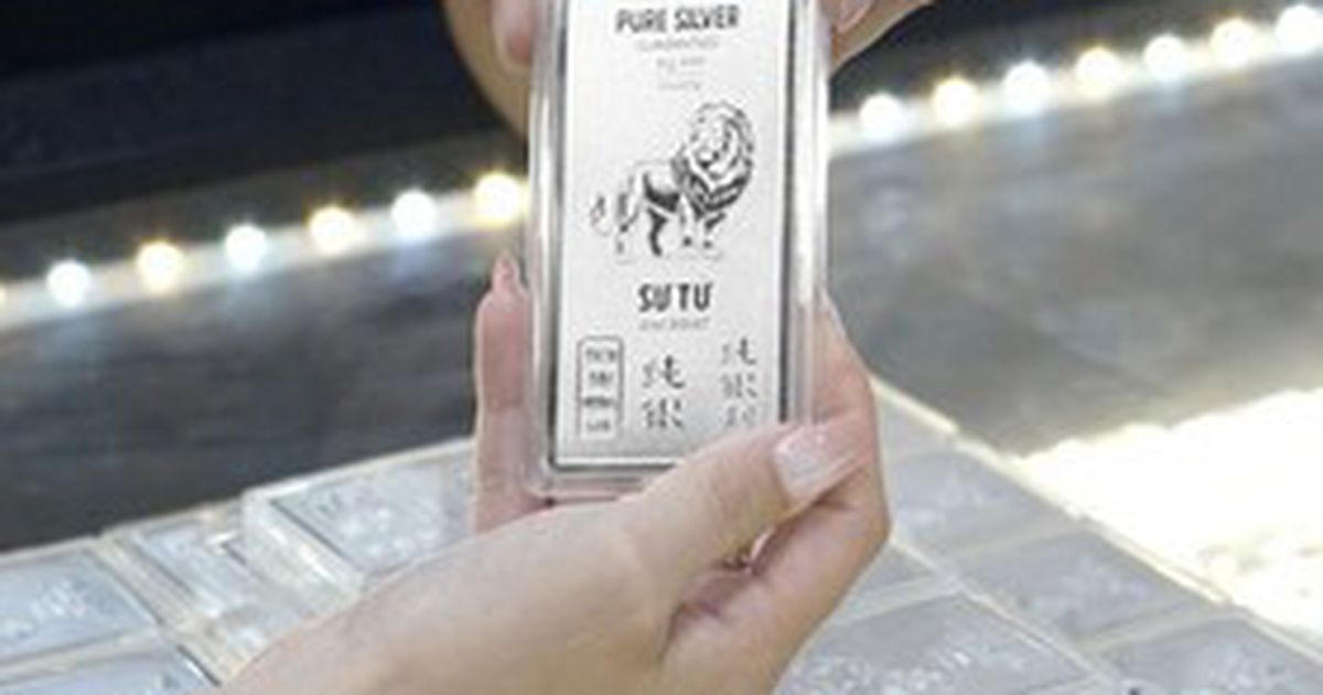 Chốt giá bạc hôm nay 21/5: Quay đầu giảm mạnh sau cú tăng vọt buổi sáng