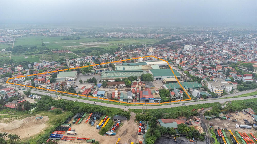 Đất vàng TOD Yên Viên 1,4 ha của PEC đang bỏ ngỏ