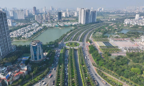 Giá tòa chung cư mini dọc trục Đại Lộ Thăng Long tăng mạnh