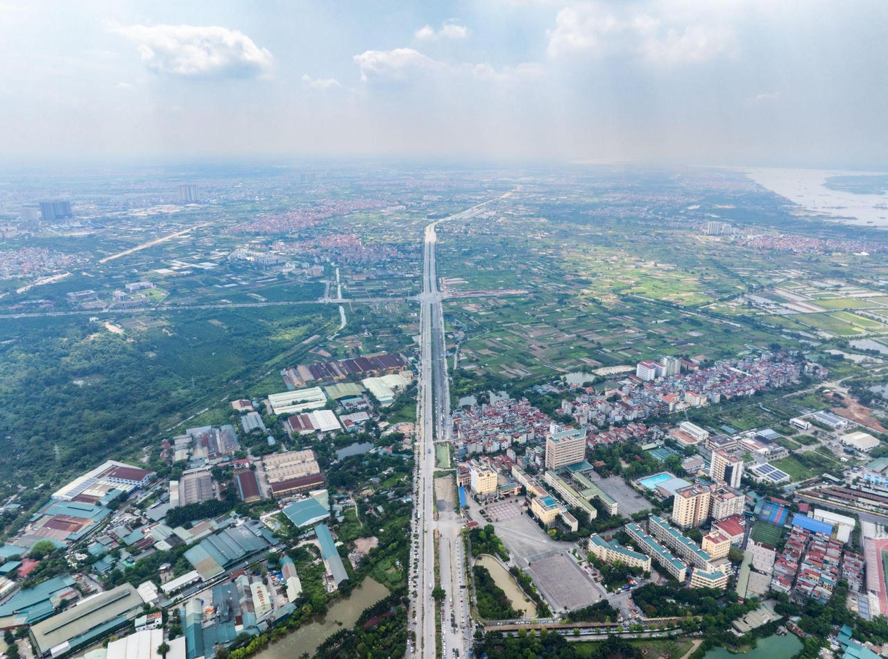 Đại lộ Tây Thăng Long dự kiến sẽ thông xe kỹ thuật vào quý II/2026