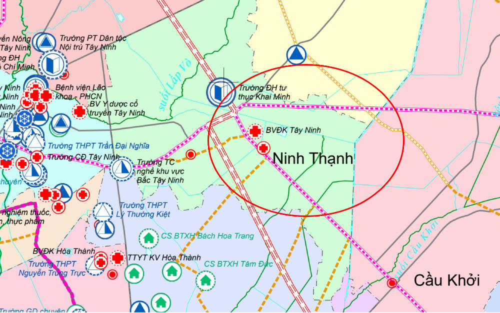 Tây Ninh xây bệnh viện đa khoa hạng I 1.000 giường tại Ninh Thạnh