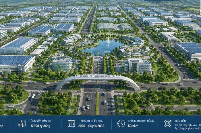 Ninh Bình có thêm khu công nghệ cao hơn 628 ha, vốn gần 6.000 tỷ đồng
