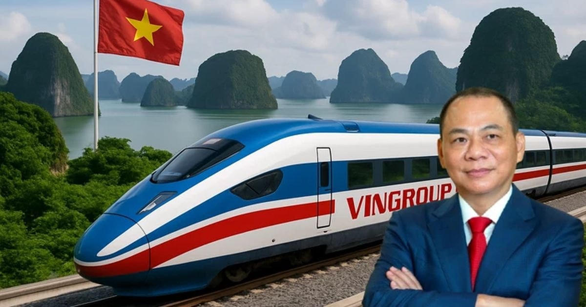Vingroup làm đường sắt tốc độ cao gần 6 tỷ USD trong 2 năm
