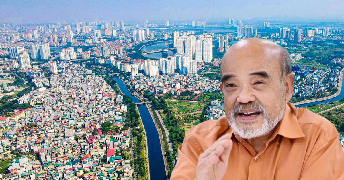 GS Đặng Hùng Võ cảnh báo sốt đất ăn theo quy hoạch Hà Nội 100 năm