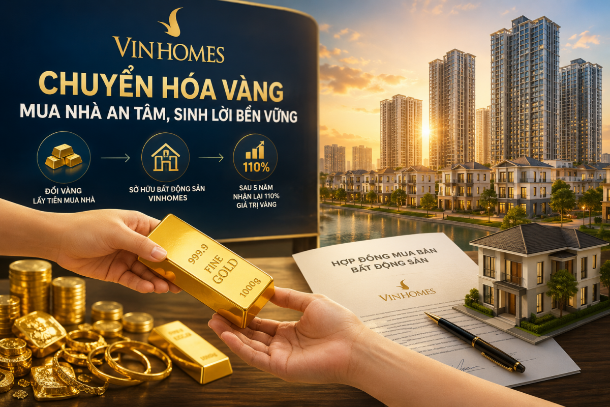 Đổi vàng lấy nhà Vinhomes, "bao lỗ" 5 năm, tỷ phú Phạm Nhật Vượng có lôi ra được 400-500 tấn vàng trong dân?